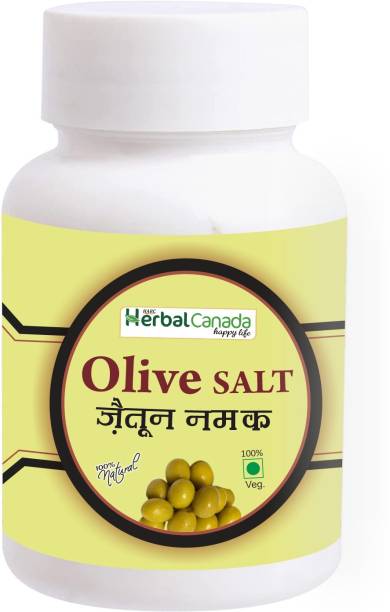 HARC Herbal Canada Namak Jaitun | Olive salt |Helps for Boost Immunity | 50g + 10g - pACK OF 1 Special Purity Salt