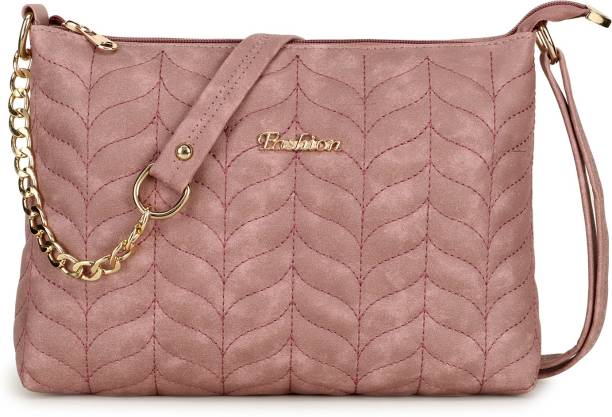 QABIL Pink Sling Bag Classical/sling bags/women girls stylish unique look