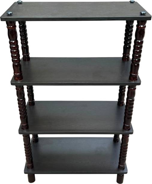 PEDPIX Wooden Multipurpose Storage Shelves| Home Decor| Portable|Storage Rack Engineered Wood Open Book Shelf