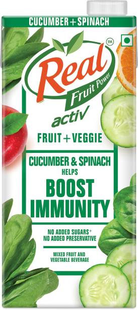 Real Activ Fruit + Veggie Cucumber Spinach Vegetable Mix