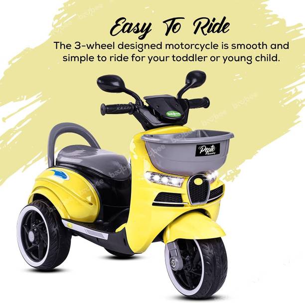 GoodLuck Baybee Rechargeable Battery Powered Ride on Electric Bike for