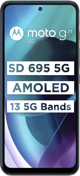 Moto G71 5G (Arctic Blue, 128 GB)