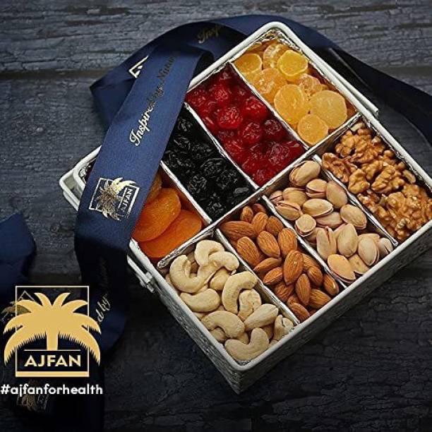 AJFAN Classy Healthy Gift Hampers 8 Dry Fruit Combo Assorted Nuts