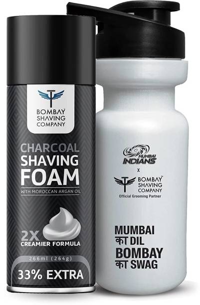 BOMBAY SHAVING COMPANY Charcoal Shaving Foam with Sipper
