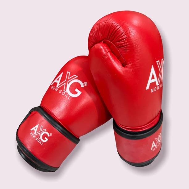 AXG NEW GOAL Pure Leather Boxing Gloves 10oz For Professional Matches and Practice Boxing Gloves