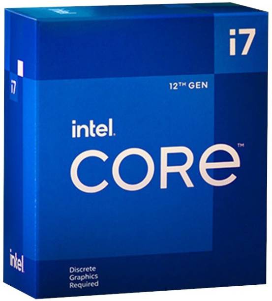 Intel i7-12700F 4.9 GHz Upto 4.9 GHz LGA1700 Socket 12 Cores 20 Threads Desktop Processor