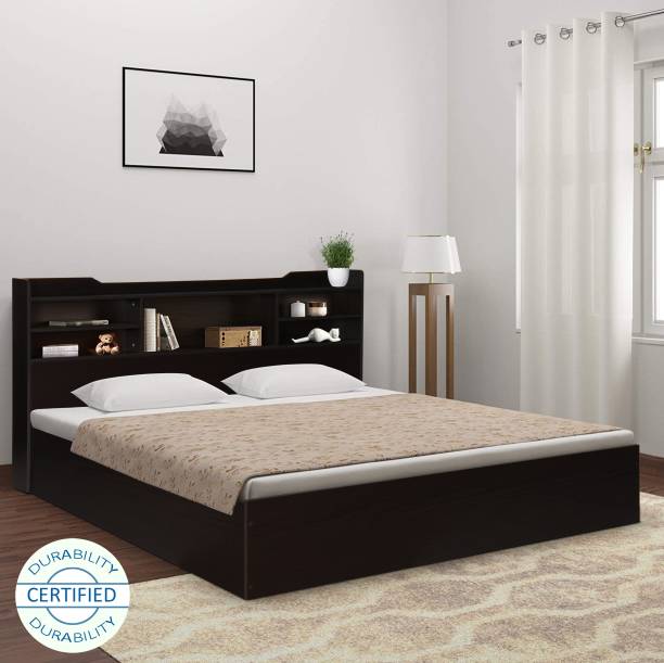 Trevi Bolton Copal Engineered Wood King Box Bed