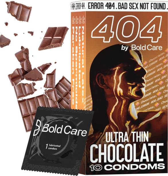 Bold Care Ultra Thin Chocolate Flavored Condoms |10 Units | Real Feel Condom