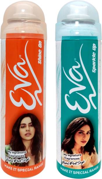EVA Shine On and Sparkle Up Deodorant Spray  -  For Women
