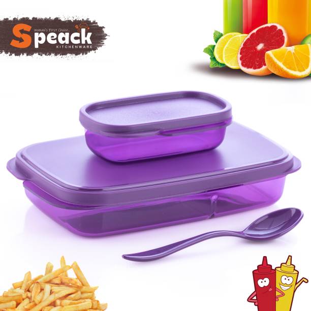 SPEACK DIVINE LUCNH BOX 2 Containers Lunch Box