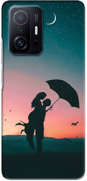 NDCOM Back Cover for Xiaomi 11T Pro 5G Sunset Couple Pr...