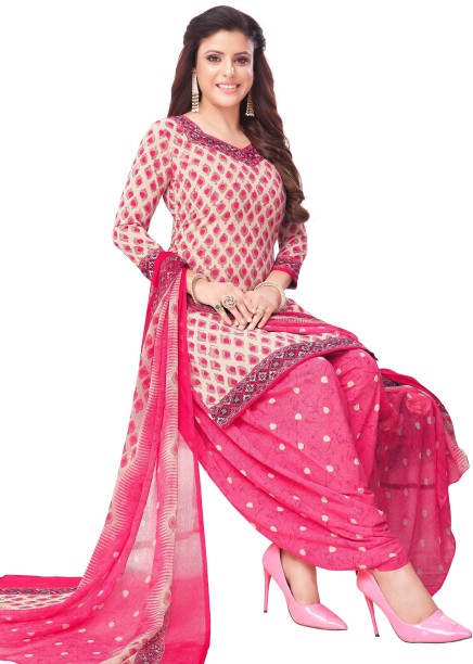 patiyala dress material flipkart