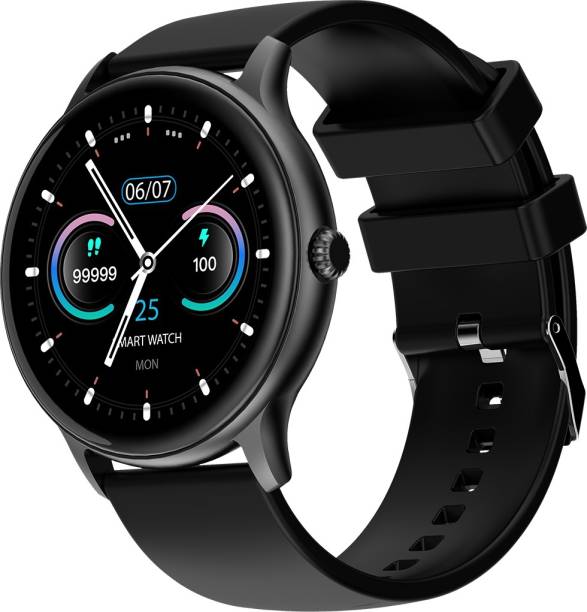 Fire-Boltt Hurricane 1.3" Curved Glass Display with 360 Health Training, 100+ Sports Modes Smartwatch