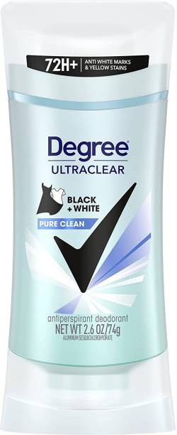 Degree Ultra Clear Pure Clean Antiperspirant, 2.6 oz Deodorant Stick  -  For Women