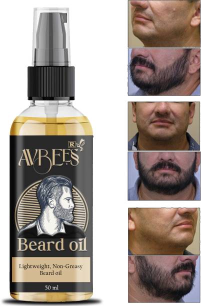 AVbees Extra Advanced Beard Oil For Men Fast Beard Growth Oil Almond-Jojoba  Hair Oil