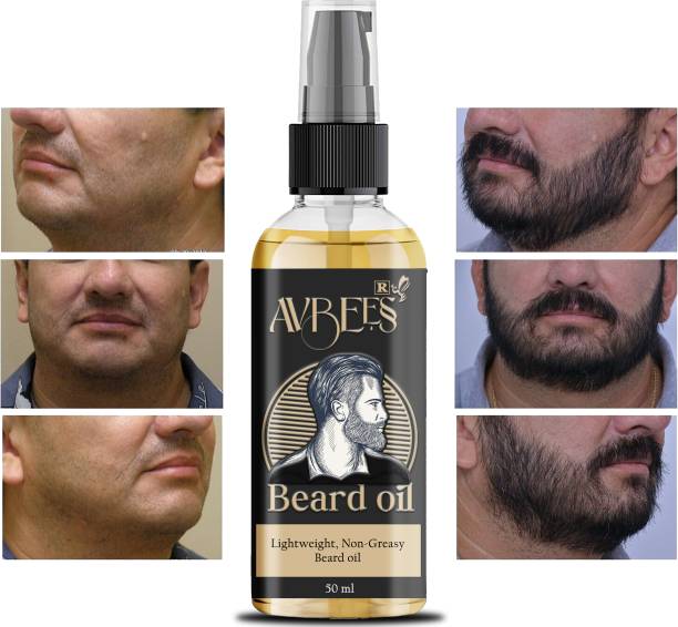 AVbees 100% Pure & Natural Oil Based Beard Hair Growth Oil for Men & Boys Hair Oil