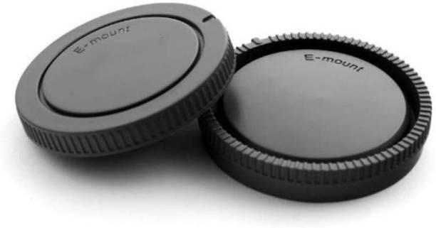 SHOPEE Rear Lens Cap & Camera Body Cap Cover for Sony E...