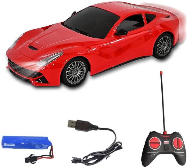 WISHKEY Plastic Realistic & Classy Modern Design High Speed Rechargeable Remote Control Racing Car , RC Vehicle Toy for Kids