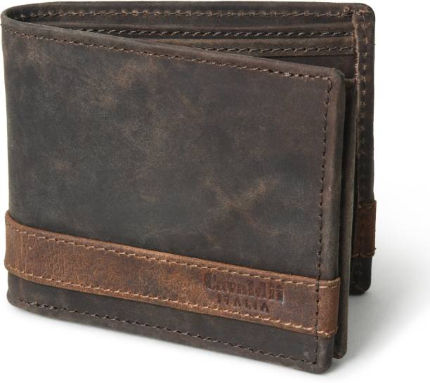 Cavaldii ITALIA Men Casual Brown Genuine Leather Wallet