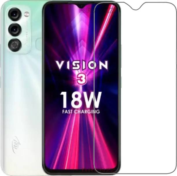 BRENZZ Tempered Glass Guard for Itel Vision 3
