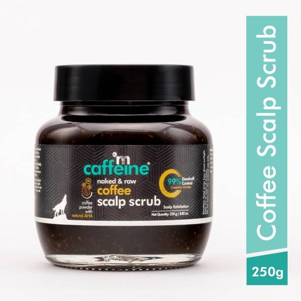 MCaffeine Anti Dandruff Coffee Scalp Scrub with 99% Dandruff Control Treatment