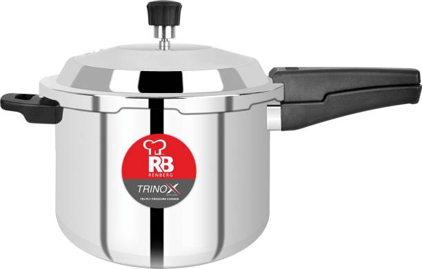 Renberg Trinox 3 L Induction Bottom Pressure Cooker