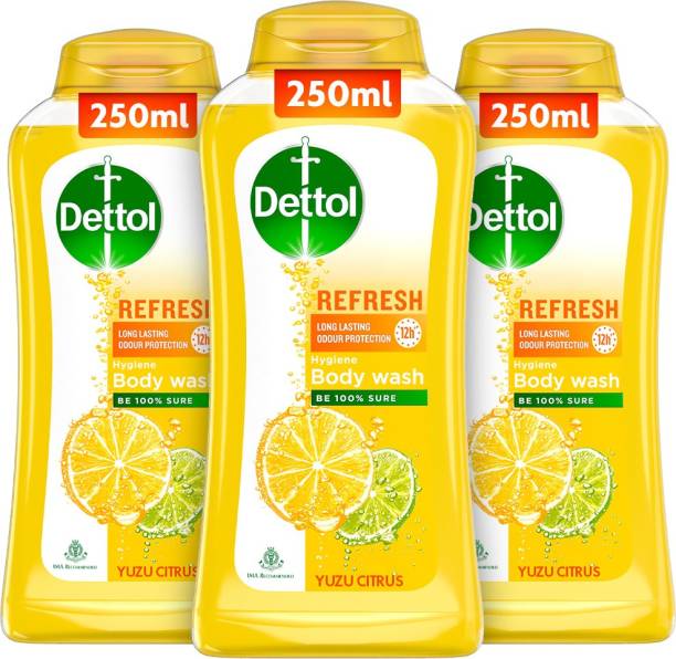 Dettol Refresh Body Wash, Yuzu Citrus