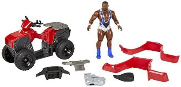 WWE Mattel Wrekkin Slam ‘N Spin ATV with Spinning Handl...