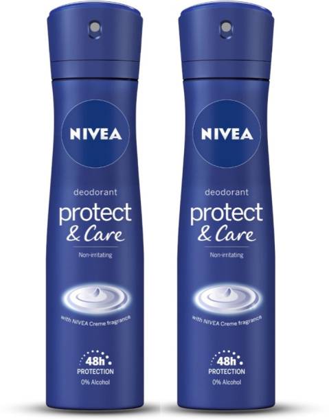 NIVEA Protect & Care Deodorant Spray  -  For Women