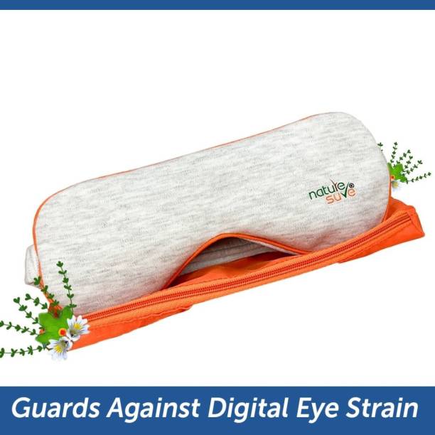 Nature Sure Large Herbal Eye Mask for Digital Eye Strain in Men & Women - 1 Pack