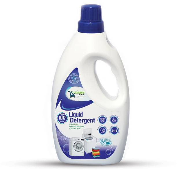 Vantagekart Biodegradable | No Acid | Phosphate Free | Eco-Friendly | Non Toxic Fresh Liquid Detergent