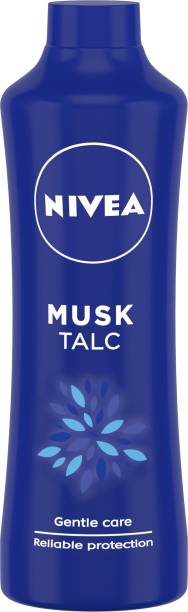 NIVEA Talcum Powder for Men & Women, Musk, For Gentle Fragrance & Reliable Protection Against Body Odour