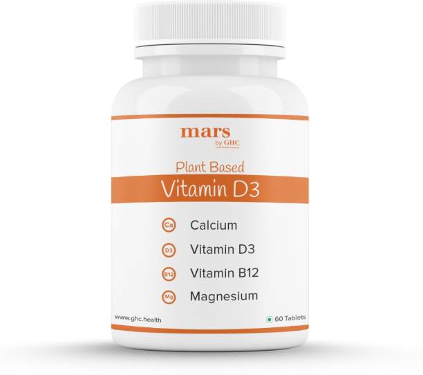 mars by GHC Calcium, Vitamin D3 for weight loss & Strength