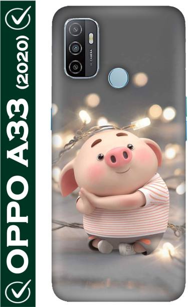 FULLYIDEA Back Cover for OPPO A33, OPPO CPH2137, Pig, Cartoon