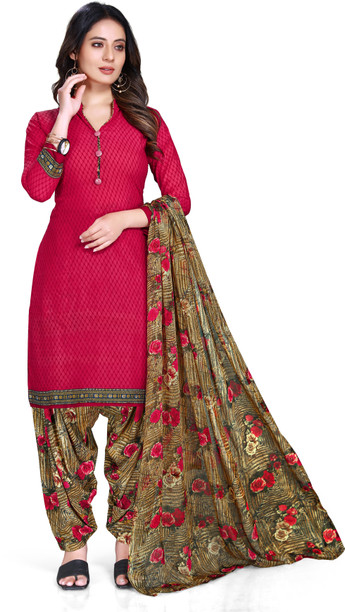 Crepe dress materials below 300 outlet