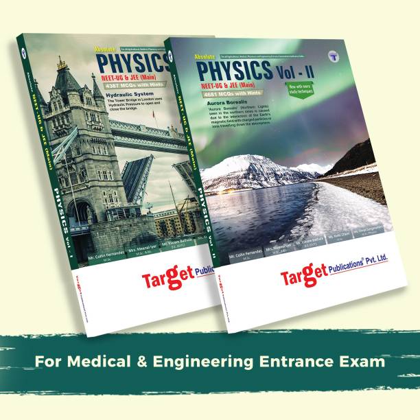 NEET Book / JEE Book | NEET UG / JEE Mains Absolute Physics Books Vol 1 And 2 Combo For 2021 Medical And Engineering Entrance Exam | Chapterwise MCQs With Solutions | Topicwise Tests For Practice | Best Study Material For NEET, AIPMT, AIIMS And JEE Preparation |Set Of 2 Books