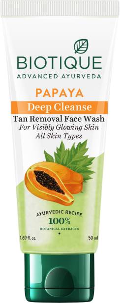 BIOTIQUE Papaya Deep Cleanse  Face Wash
