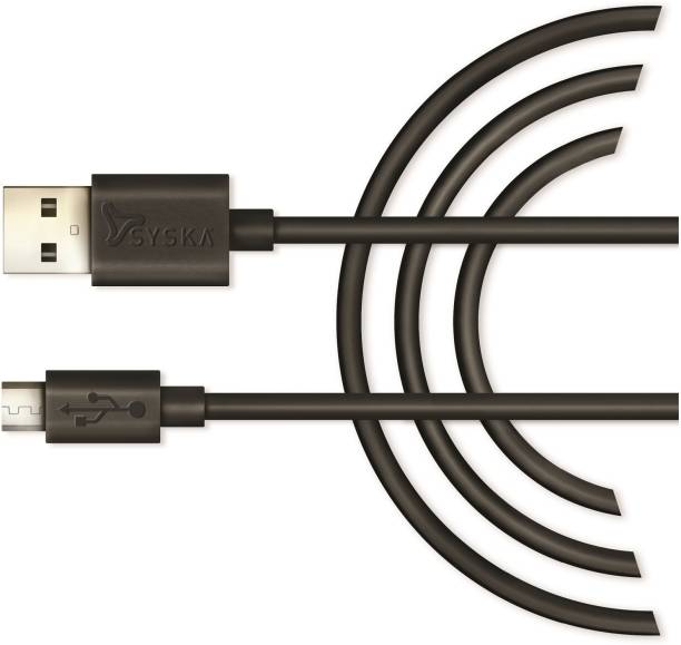 Syska Micro USB Cable 2 A 1.2 m CC10-BK