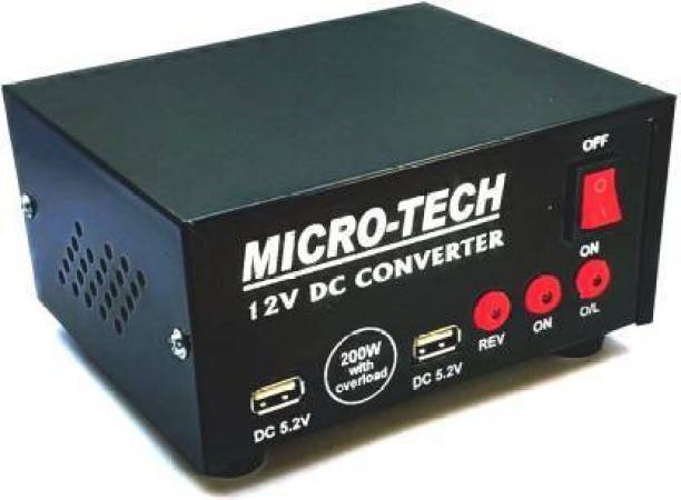 NIHAKA 200 Watt Converter 12v dc to ac inverter kit for SMPS, DVD, LED TV Worldwide Adaptor