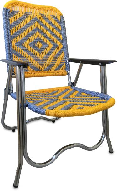 khatlawala Folding rajwadi chair Metal Outdoor Chair