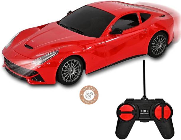 PARTISH Chargeable Racing Sports High Speed Remote Control Car for Kids ( RED)