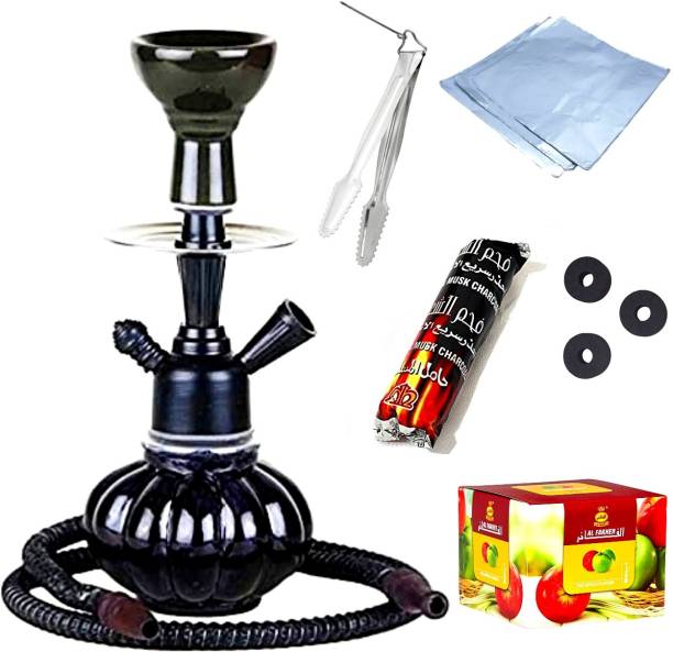 Royal Collection Hookah 10 inch Glass, Iron Hookah