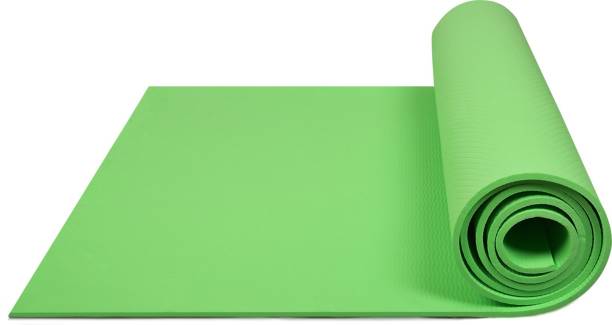beatXP Yoga Mat For Men & Women | Fitness Mat For Home & Gym Workout |Anti Skid | Green 6 mm Yoga Mat