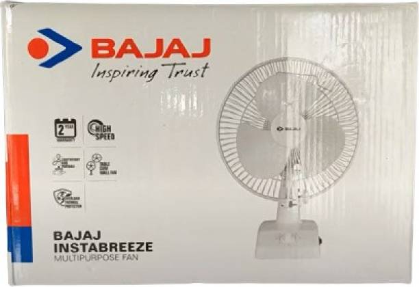 BAJAJ Bajaj Instabreeze 200 mm Anti Dust 3 Blade Table Fan