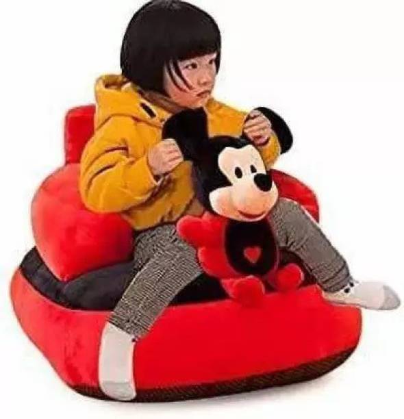 MentalLook Sofa for Kids Mickey Cushion Baby Sofa Seat Or Rocking Chair for Kids - 35 cm  - 45 cm