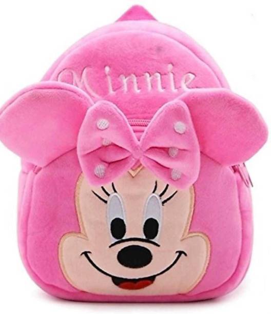 MHK MINNIE Premium Quality School Bag For Baby, Age 2 - 5 Year, backpack, (14inch)  - 14 inch