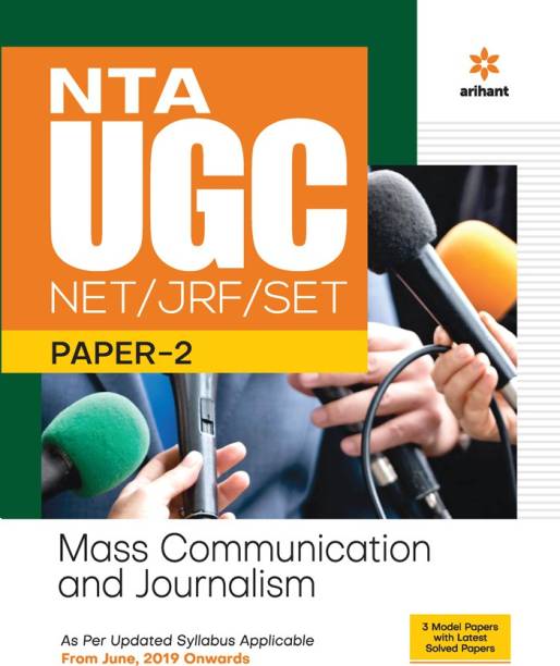 Nta UGC Net/Jrf/Set Paper 2 Mass Communication & Journalism