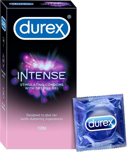 DUREX Intense Condoms for her extra pleasure - 10 Count Condom
