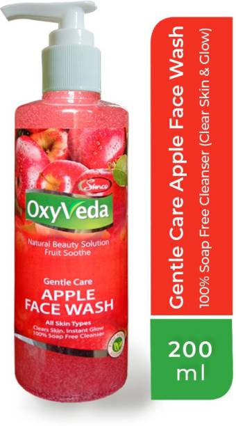 Simco Oxyveda Apple  | Daily Cleansing  | 100% Soap-free Cleanser Face Wash