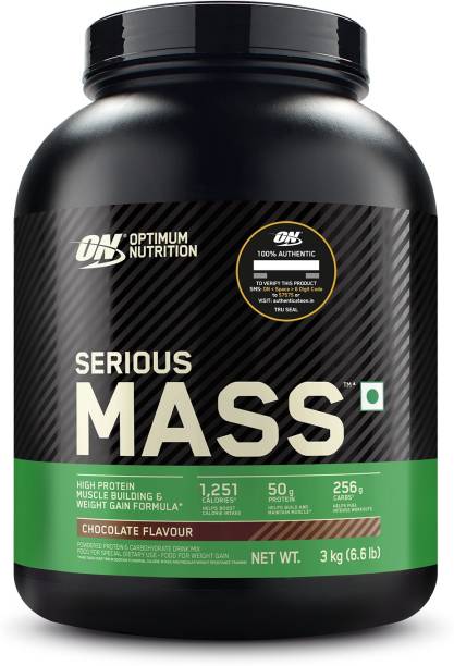 Optimum Nutrition (ON) Serious High Protein with Vitamins and Minerals Weight Gainers/Mass Gainers